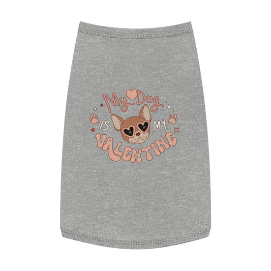 "My Dog Is My Valentine" Cute Valentine’s Day Dog Shirt