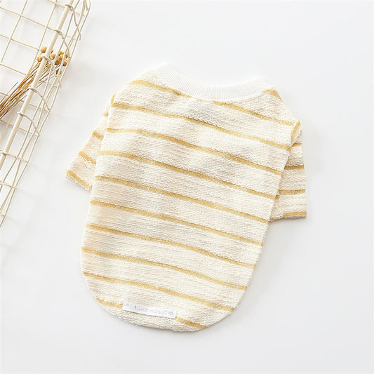Embroidered Tee for Small Dogs