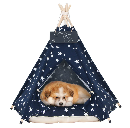 Canvas Cozy Pet Tent