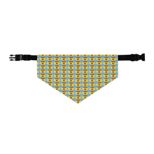 Food Bowl Pattern Pet Bandana Collar | Cute Food bowl Print