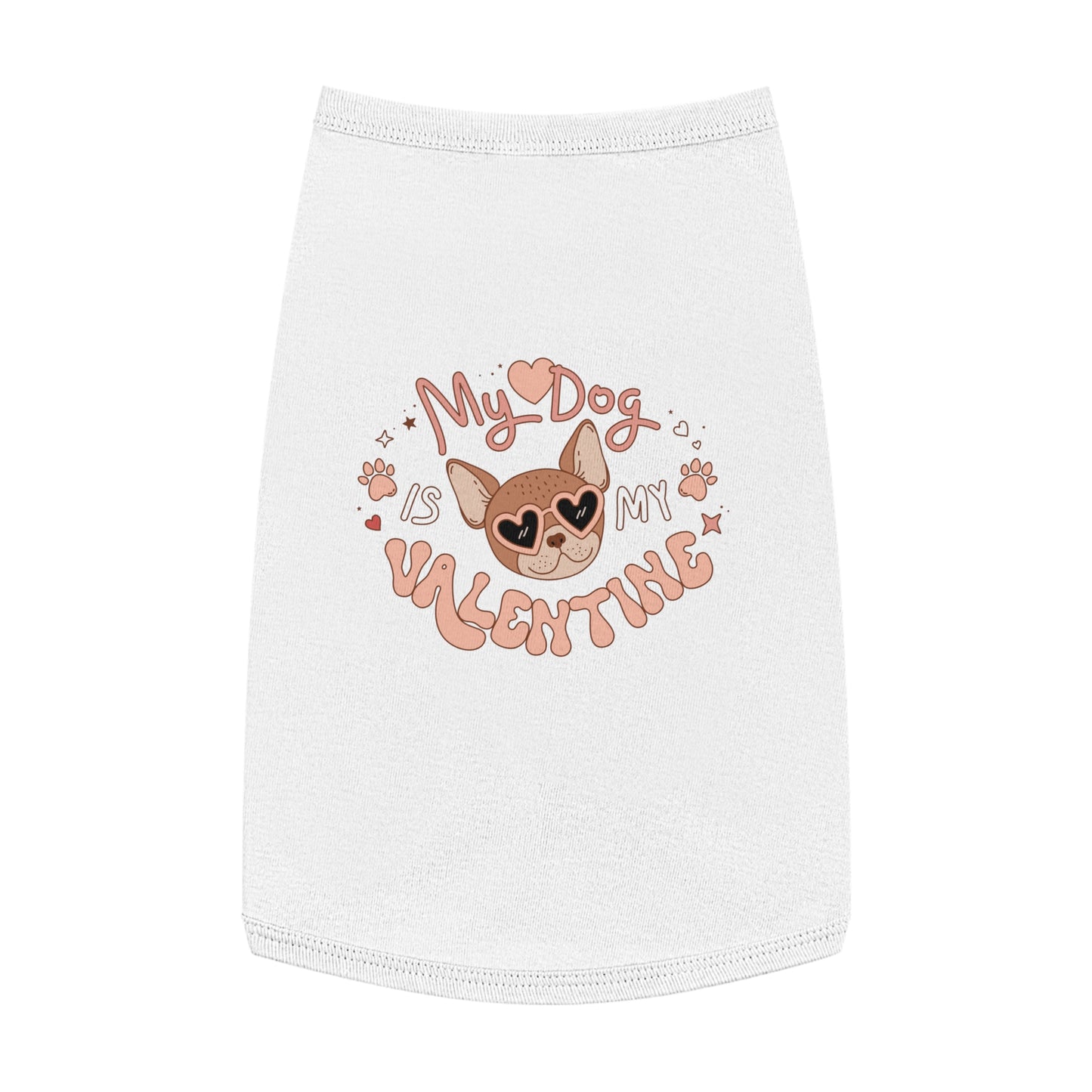 "My Dog Is My Valentine" Cute Valentine’s Day Dog Shirt