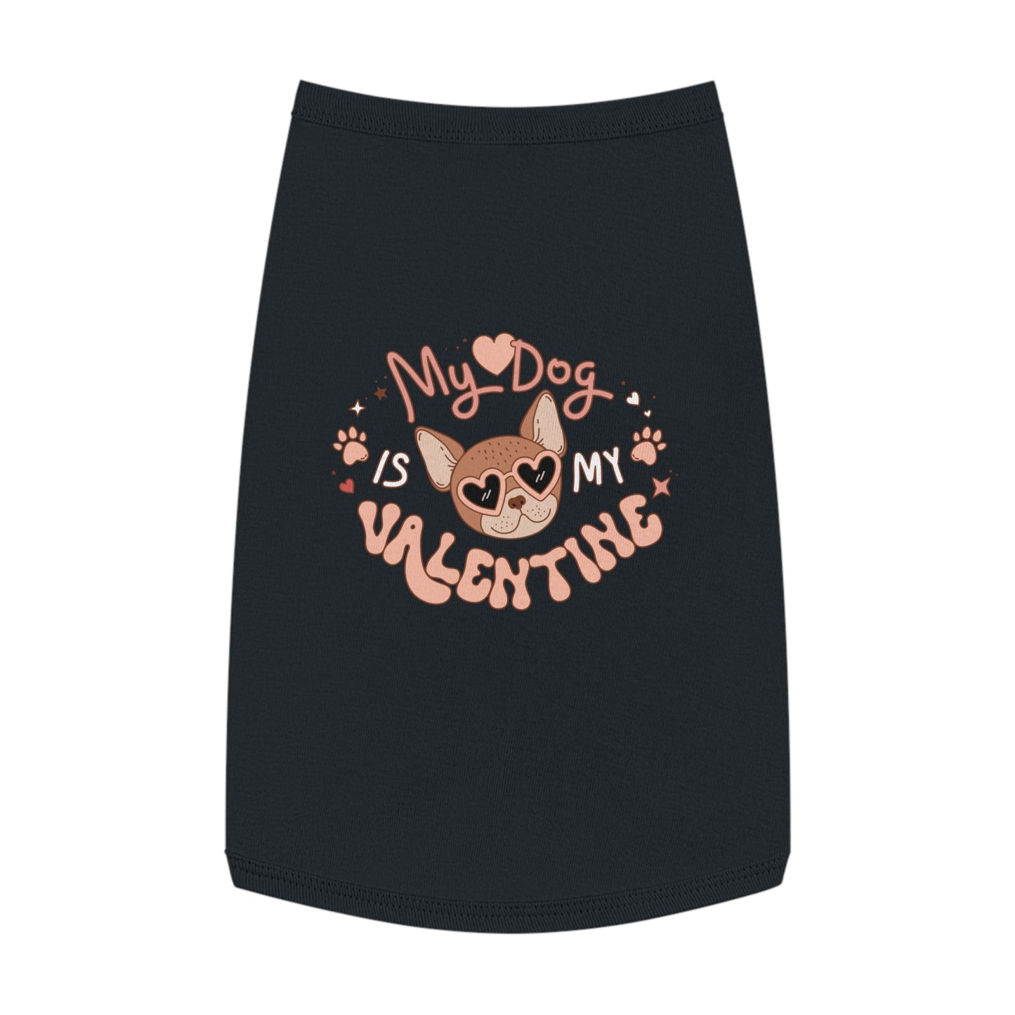 "My Dog Is My Valentine" Cute Valentine’s Day Dog Shirt