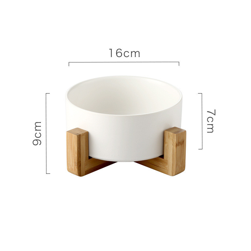 Anti-Tip Ceramic Pet Bowl
