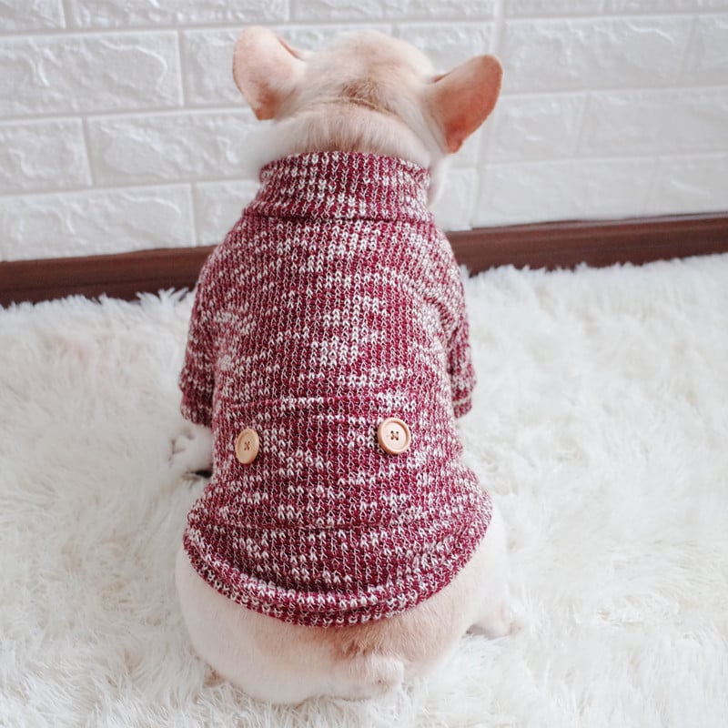 Chic Canine Turtleneck Sweater