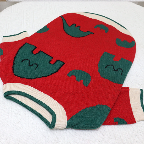Elephant Cartoon Cozy Dog Sweater