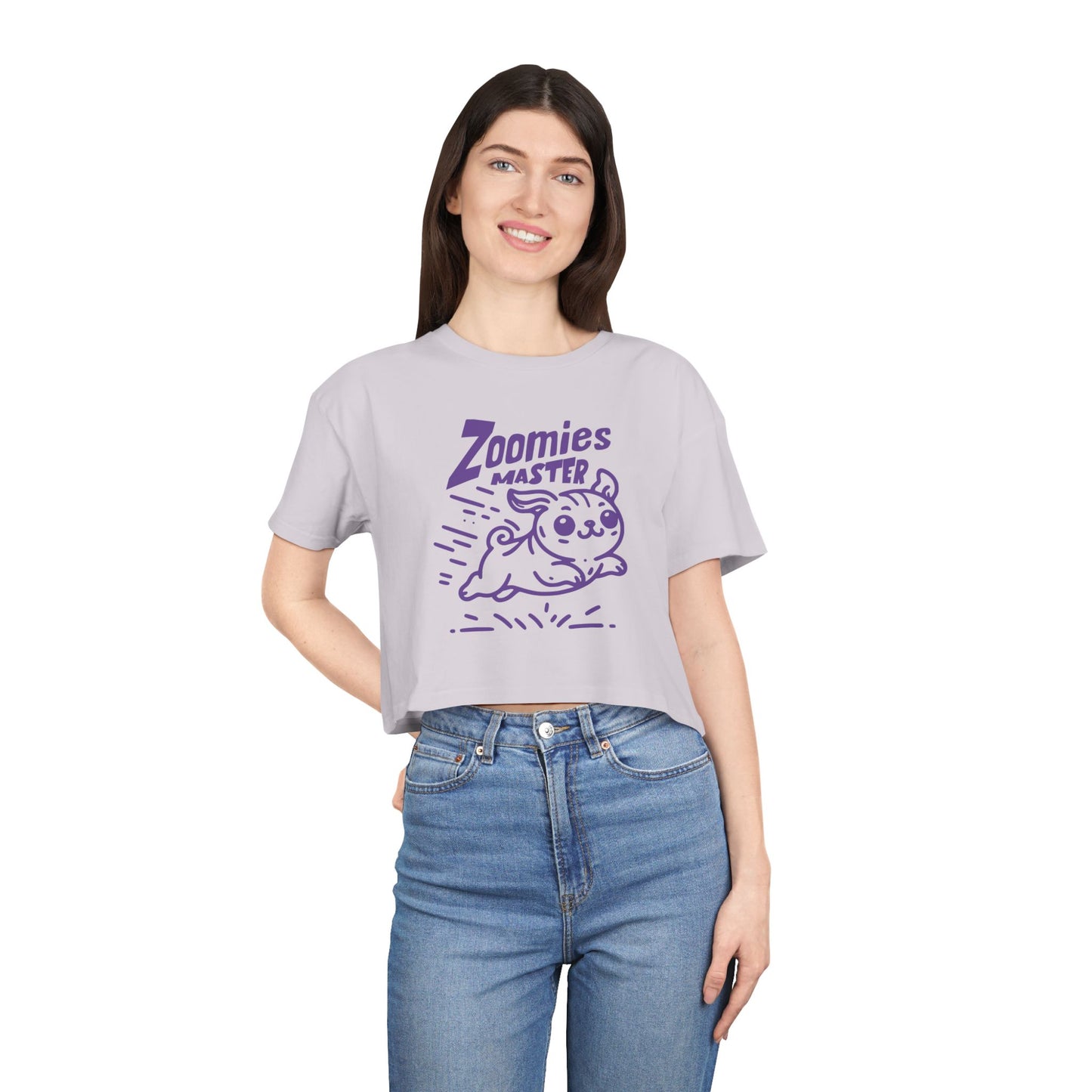 Zoomies Master Crop Tee