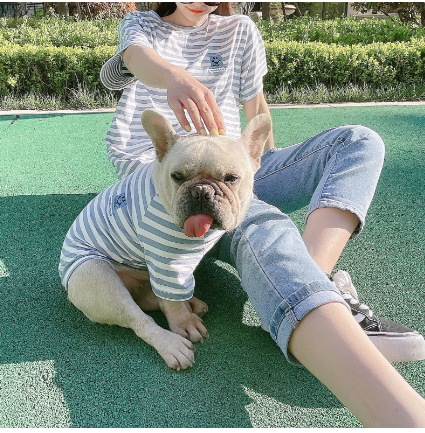 Chic Striped Companion Tee