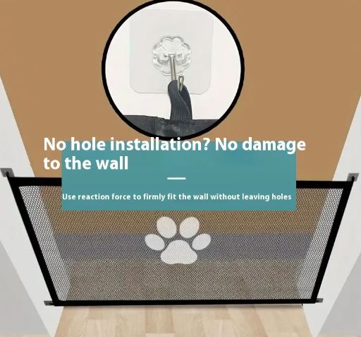 Secure Pet Barrier Gate