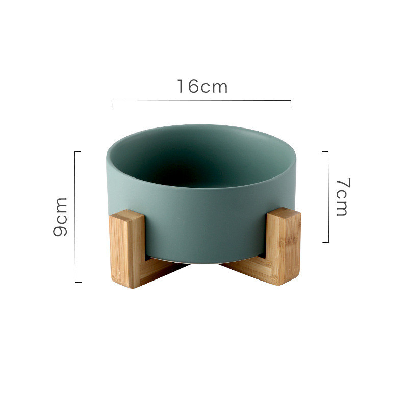 Anti-Tip Ceramic Pet Bowl