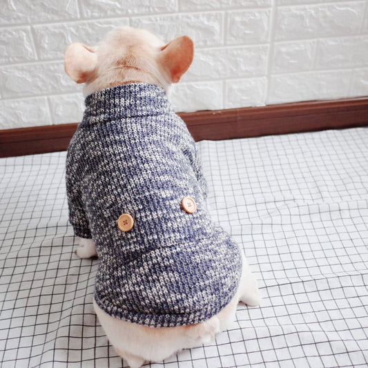 Chic Canine Turtleneck Sweater