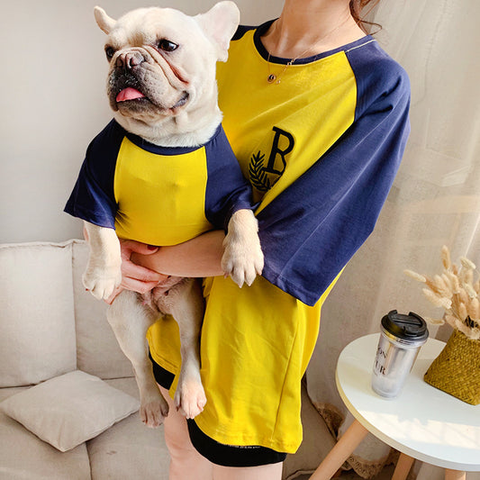 Parent-Pup Matching Short Sleeve Set