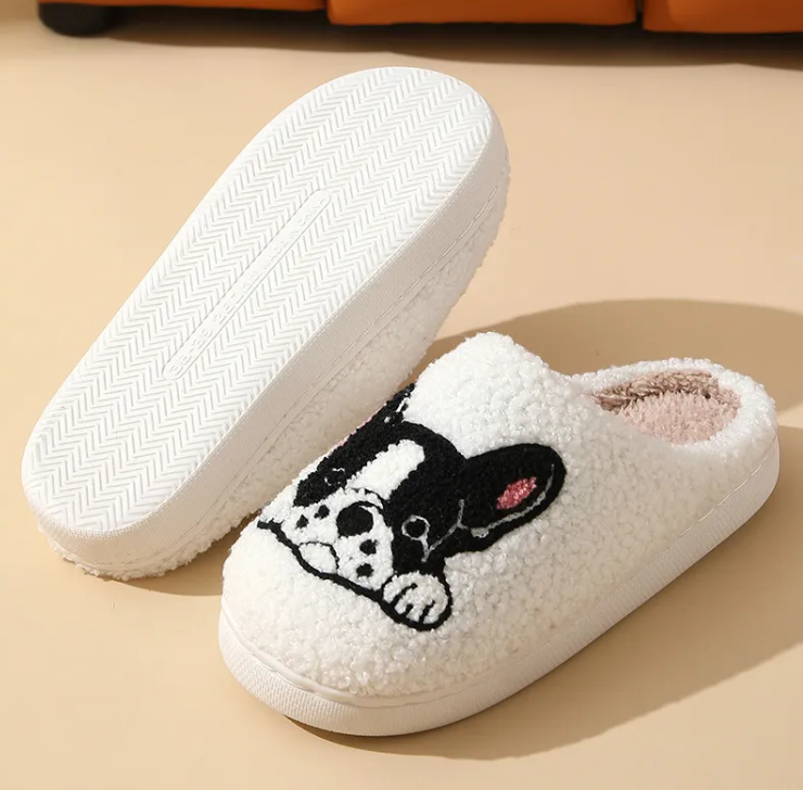 Bulldog Cozy Slippers
