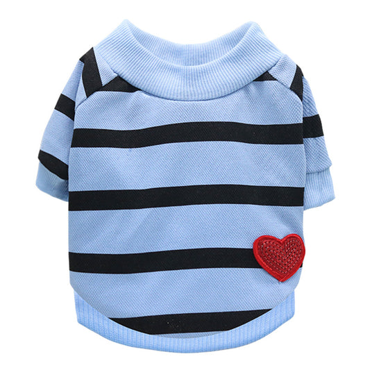 Heart Motif Doggie Sweater - Spring/Summer