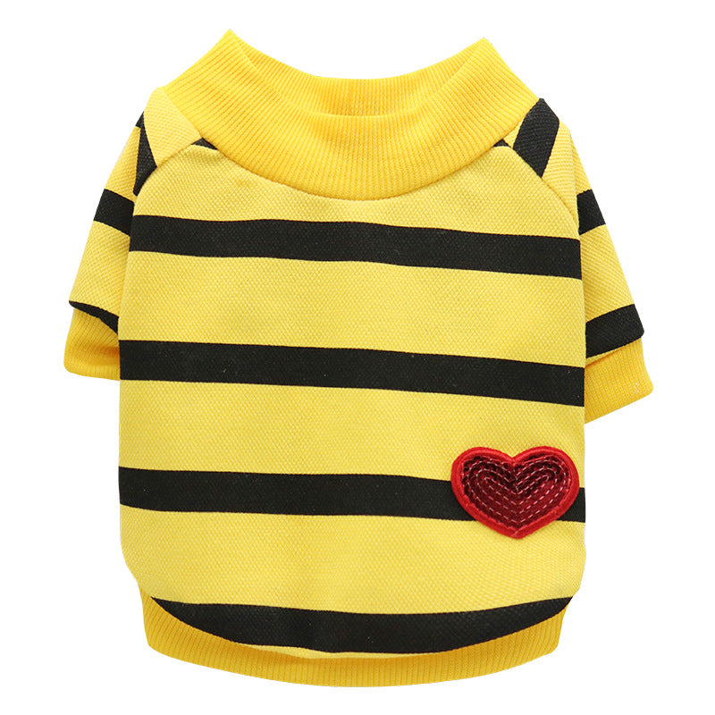 Heart Motif Doggie Sweater - Spring/Summer