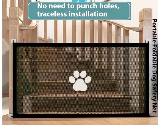 Secure Pet Barrier Gate
