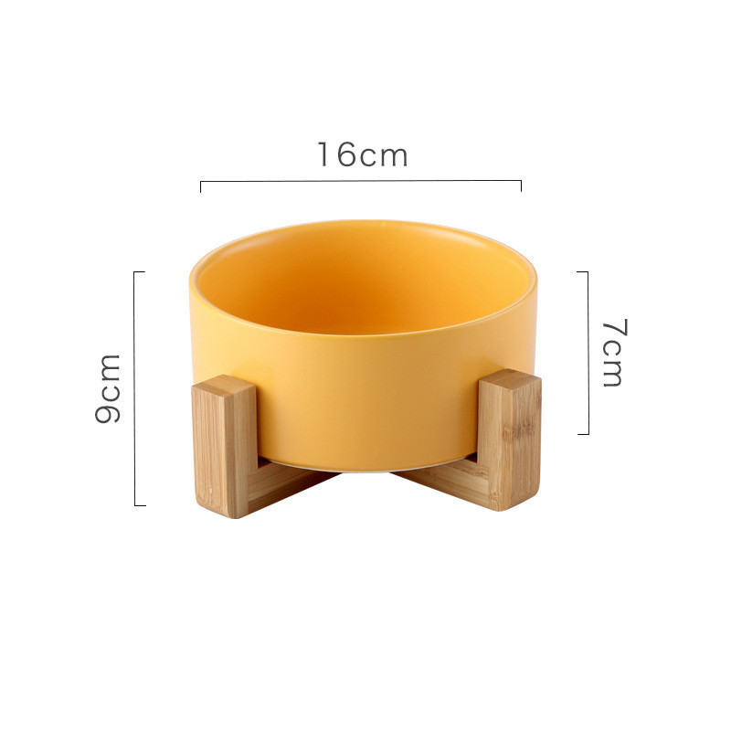 Anti-Tip Ceramic Pet Bowl